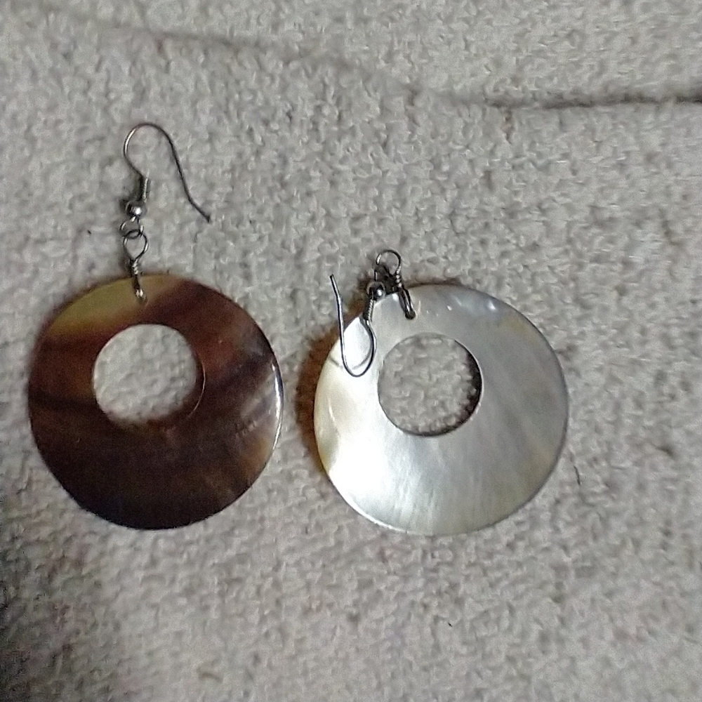 Large shell 🐚 earrings wire